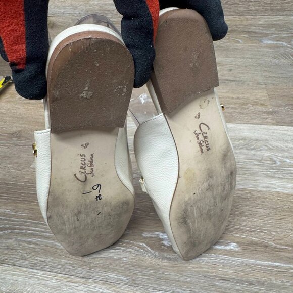 Circus NY by Sam Edelman Taryn Square Toe Tailored Mules Women's Size 8.5 - Picture 5 of 7